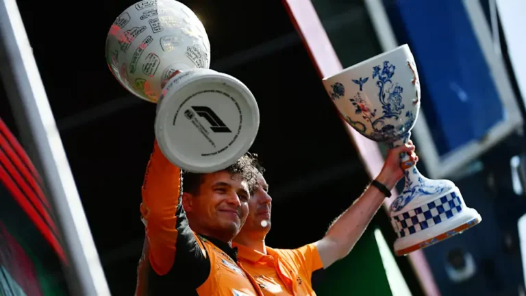 F1: Lando Norris Menang Sempurna di Kandang Max Verstappen